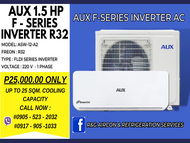 🎉 BRAND NEW AUX 1.5 HP FLDI - INVERTER SERIES WALL - TYPE AIRCON R32 RAINY SEASON PROMO 2025 🎉