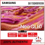 SAMSUNG  115″ Neo QLED QN90F 4K Samsung Vision AI Smart TV (2025)QA115QN90FKXXM