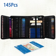 Uni Art 35/71/145 PCS Sketch pencils Set Professional Drawing Art Pencils Eraser Kit