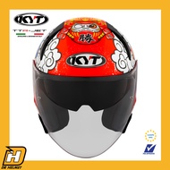 KYT TTR JET Sushi Time Helmet | PSB Approved | DR Helmet