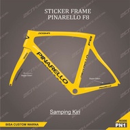 STICKER FRAME SEPEDA ROADBIKE  PINARELLO F8