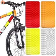 10pcs 3X8cm Warning Reflective Stickers Safety Reflective Stickers Waterproof Reflective Tape Stickers for Motorcycle YIDEASG