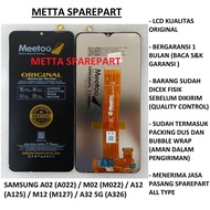 Original Crown Meetoo Quality LCD Touchscreen Samsung A02 (A022) / A12 (A125) / M02 (M022) / M12 (M127) / A32 5G (A326)
