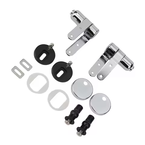 Toilet Cover Connecting Two-button Quick-release Hinge Stainless Steel 1.0-2.0N·m Two-button Quick-r