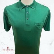 Montagut Men’s Renard Fil-Lumiere Short Sleeve Polo T-Shirt in Plain 100% Polyamide Made in Portugal