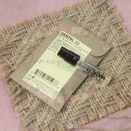 Perfume Sample - Le Labo Santal 33, 2011 1.5ML Vial Perfume Fragrance
