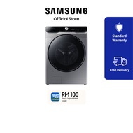 Samsung Front Load Washer Dryer with AI Ecobubble™ 17KG Wash & 10KG Dry | WD17T6300GP/SP