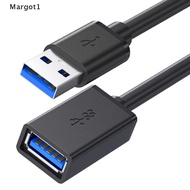 [Margot1] 5m-0.5m USB3.0 Extension Cable For Smart TV PS4 Xbox One SSD USB To USB Cable Extender Data Cord USB 3.0 Fast Transfer Cable Boutique