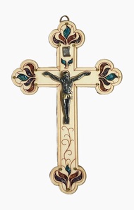 以色列進口 耶穌 十字架 手工 壁掛飾 掛飾 傢飾 101055