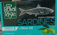 代放_ Royal Taste Sardines in Oliver Oil 120g 橄欖油沙甸魚（保證行貨）