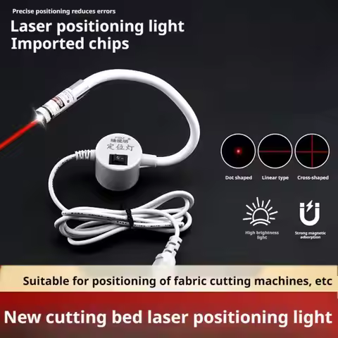 Adjustable Sewing Laser Guide for Straight Stitching, Quilting Laser Light with Dot/Line/Crosshair M