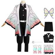 Cosplay Costume Kimono Anime Costume for Children Halloween Christmas Kochou Shinobu Cosplay kids Ki