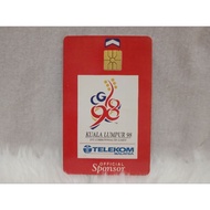 Telekom Malaysia Phonecard Kuala Lumpur 98 Xvi Commonwealth Games Fon Kad Payphone Fon Card Public P