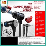 PLEXTON G25 GAMING EARPHONE IN-EAR WIRED MAGNETIC STERO WITH MIC EARBUGS COMPUTER EARPHONE