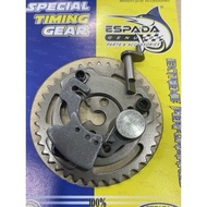 ESPADA TIMING GEAR Y15ZR LC135 DREAM SRL110 W110 W125 EX5 VF3I KRISS 135LC LC4S LAGENDA Y15 RACING T