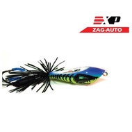 EXP ORIHINAL ZAG AUTO JUMP FROG WOODMADE FISHING LURE