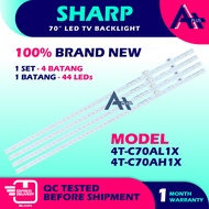 4T-C70AL1X / 4T-C70AH1X SHARP 70" LED TV Backlight 70 INCH Lampu TV 4TC70AL1X 4TC70AH1X 4T C70AL1X C