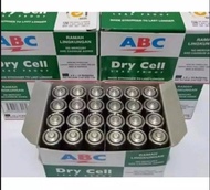 BATERAI ABC AA / BATU BATRE jam ABC AA hijau 1box 24Pcs