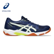ASICS Men GEL-ROCKET 11 Indoor Court Shoes in Blue Expanse/Safety Yellow
