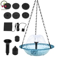 Solar Bird Bath Fountains Outdoor Garden Hanging Solar Hummingbird Bath Fountain Feeder for Garden S