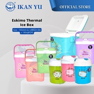 YU x Eskimo - Cooler box 2L / ice box / Bekas Air Tahan Sejuk 8jam