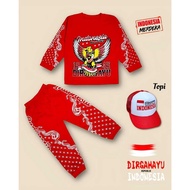 Indonesian Suit Clothes 8 10 11 Years Boys Sports Boys 79 Years Mrdeka Suit 17An Hut Ri 1-15 Years O