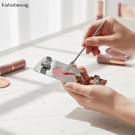 HH Stainless Steel Cosmetic Mixing Palette 2Pcs Rod Set Portable Rustproof for Home Daily Makeup Bea