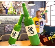 Gối ôm chai rượu soju hàn quốc độc đáo siêu mềm mịn (30cm---150cm) thú bông hình chai rượu 3d cao cấ