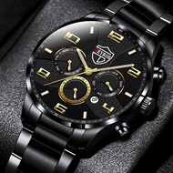 Full Steel Men's Waterproof Sport Quartz Analog Wrist Watch Men Relo Watch