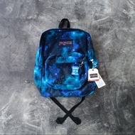 Tas Jansport Ransel Sekolah Motif Galaxy Ransel Jansport