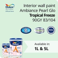 Dulux Ambiance Pearl Glo Interior Wall Paint - Tropical Freeze 90GY 83/104
