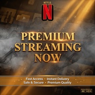 Netflix Premium Account Akaun 4K Ultra HD supports Tv Phone Tablet Top TV Receiver