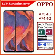 Original AMOLED For OPPO A73 4G A74 4G LCD Display Touch Screen Replacement