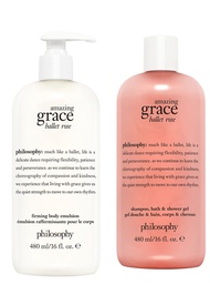 amazing grace ballet rose emulsion & shower gel duo