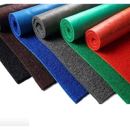 PVC Coil Mat Rubber Matting Floor Carpet Soft Rubber Spaghetti Matting 120x100cm/ 3.11 ft x 3.4 ft