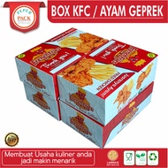 Fried Chicken Box Contents 35 Fried Chicken Box/ Fried Chicken Cardboard/ Fried Chicken Box/ Premium