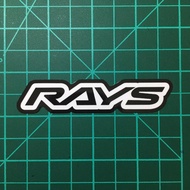 RYS logo font sticker
