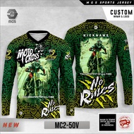 Jersey Motor Cross Trail Moto gp Lengan panjang dewasa Baju Motor Custom Pria Dewasa Gratis Nama & N