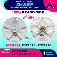 (365mm) EST1016 / EST1216 Compatible With SHARP Washing Machine Pulsator Pinggan Mesin Basuh EST-101