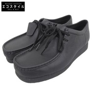 Clarks Wallabee EVO WP 防水皮鞋，男款，黑色，9 碼，26177832，2025 (EU)