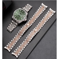 20mm Jubilee hidden clasp stainless steel silver gold watch band strap fit for rolex116200 116233 11