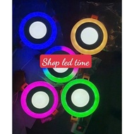 6w LED ceiling light (3+3) 3 light modes - thin LED ceiling light