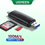 Ugreen USB Card Reader 2in1 Type C USB 3.0 to SD Micro SD TF Adapter for laptop Phone OTG Cardreader