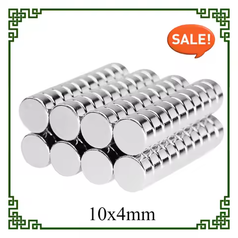10x4mm Disc Powerful Strong Magnetic Magnet 10*4 Strong Round Magnets For Fridge DIY Building Scient