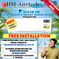 FOURHM DAIKIN 2.0 HP R32 D-SMART SPLIT TYPE INVERTER AIRCON FTKQ50BVA