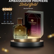 Parfum Wanita Ambassador Premiere Solid Gold 110ml EDP Original Parfum
