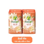 PARROT แพรอท พฤกษานกแก้ว สบู่ ก้อน 55 - 105  แพ็ค 4 - 6 ก้อน สบู่อาบน้ำ สบู่เดทตอล soap สบู่ตัวหอม ร