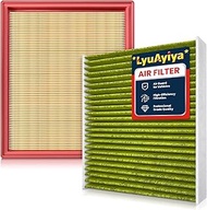 Cabin & Engine Air Filter Combo Set Fit for Nissan Pathfinder V6 3.5L (2022-2025); for INFINITI QX60