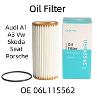 Engine Oil Filter Replacement Oil Filter for Audi A1 A3 Vw Skoda Seat Porsche OE 06L115562