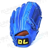 DL Blue Full Leather Glove Sport Equipment